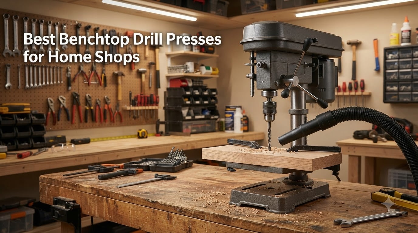 Best Benchtop Drill Presses for Home Shops