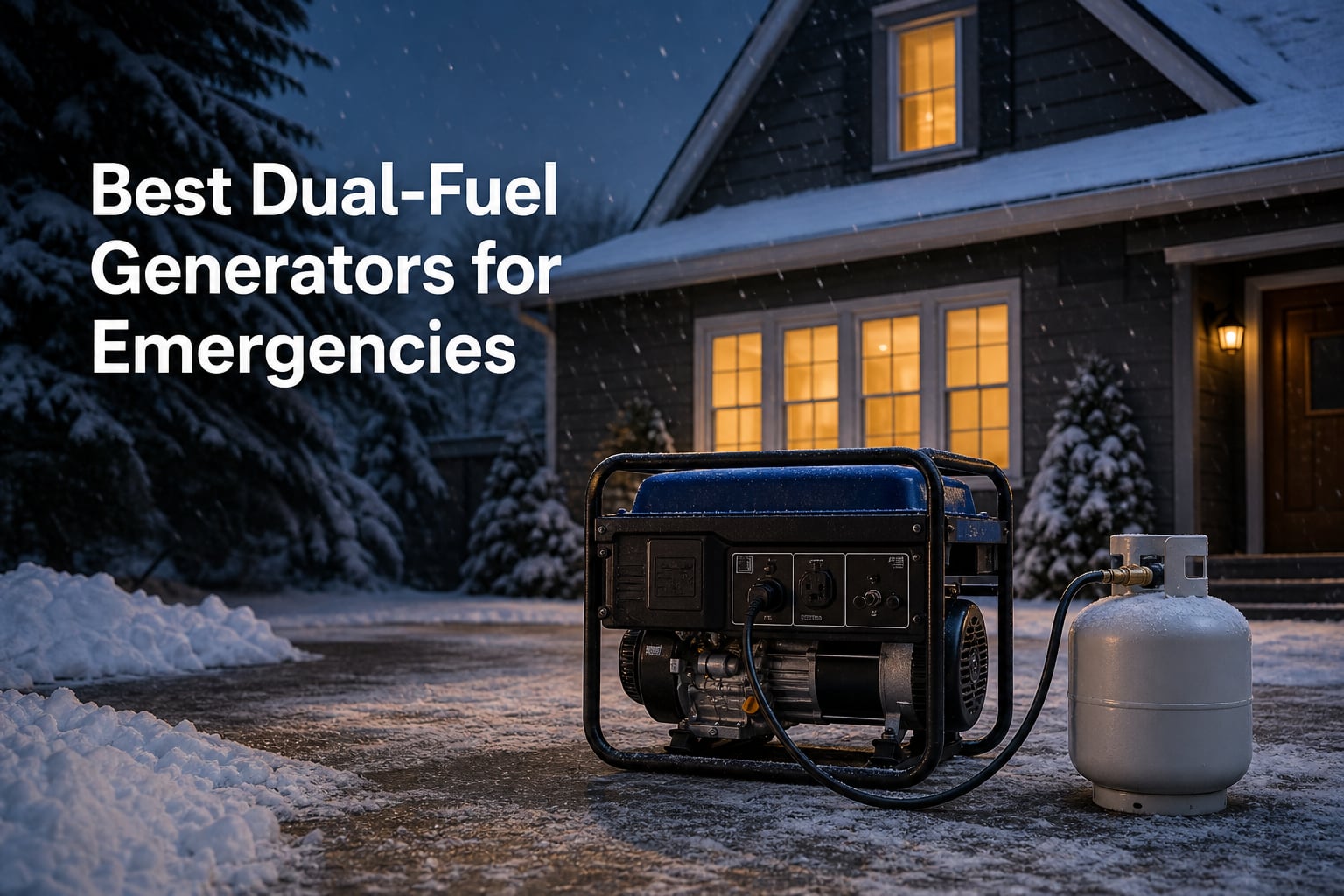 Best Dual-Fuel Generators for Emergencies