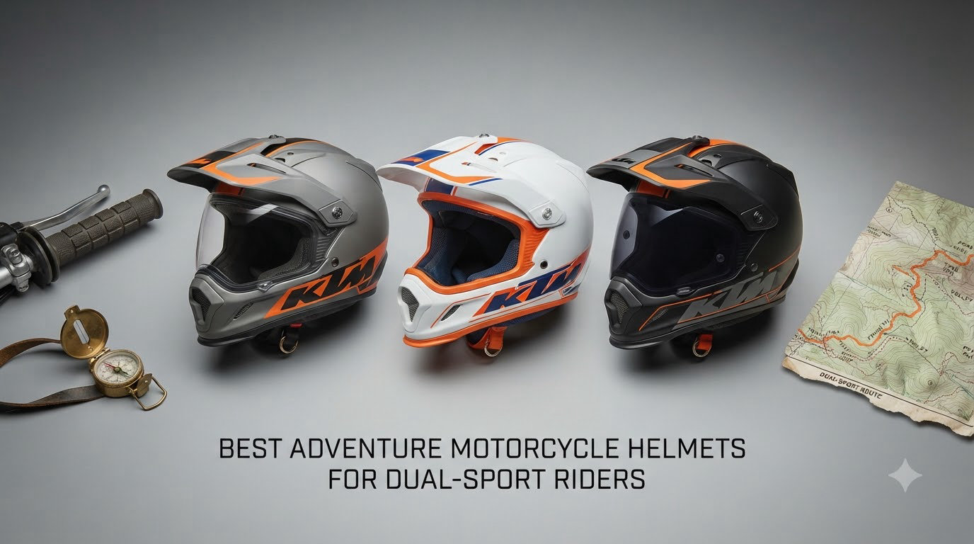 Best adventure motorcycle helmets for dual-sport riders