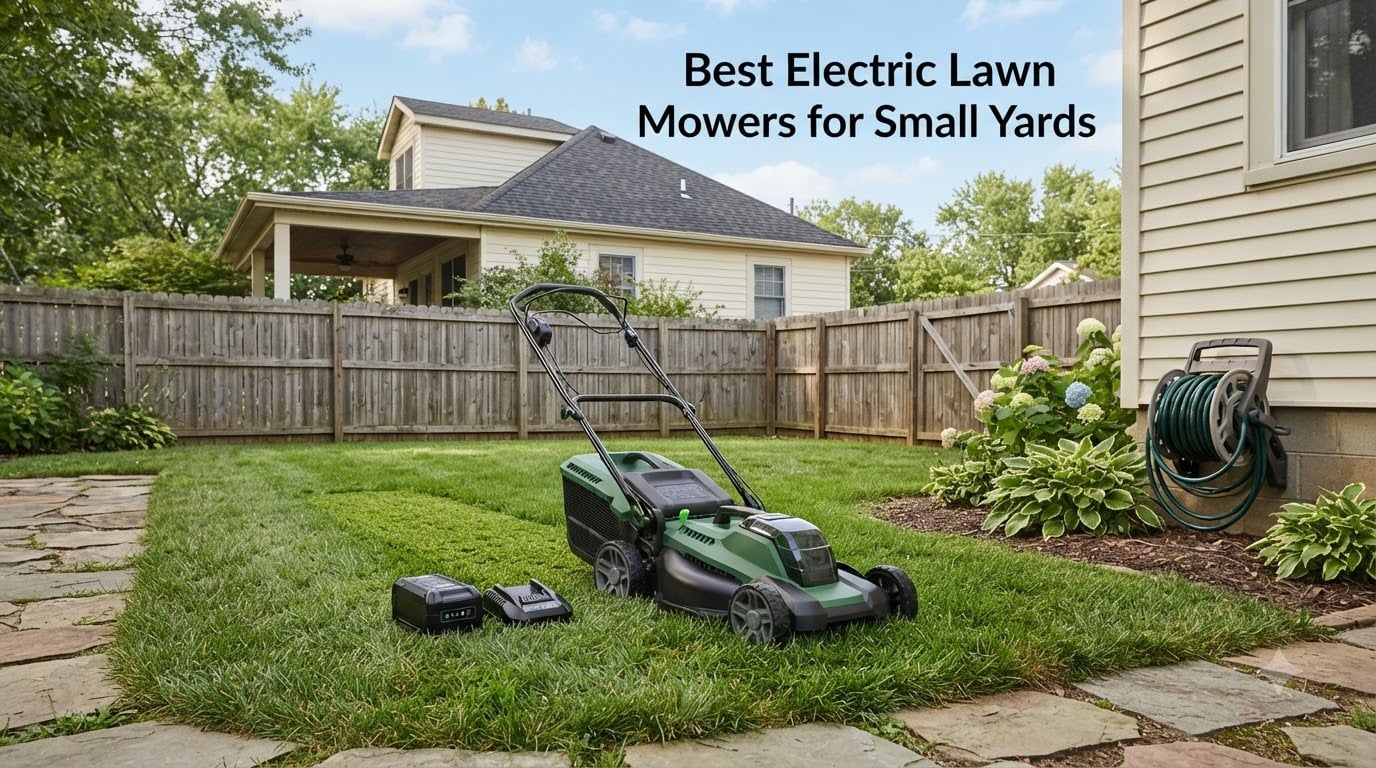 Best Electric Lawn Mowers for Small Yards