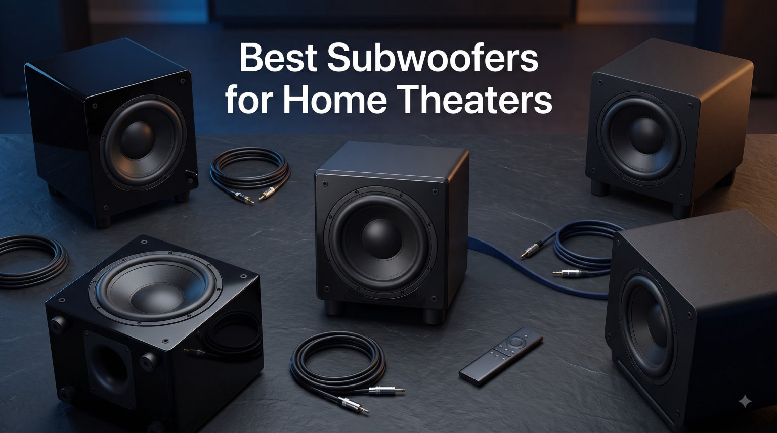 Best Subwoofers for Home Theaters
