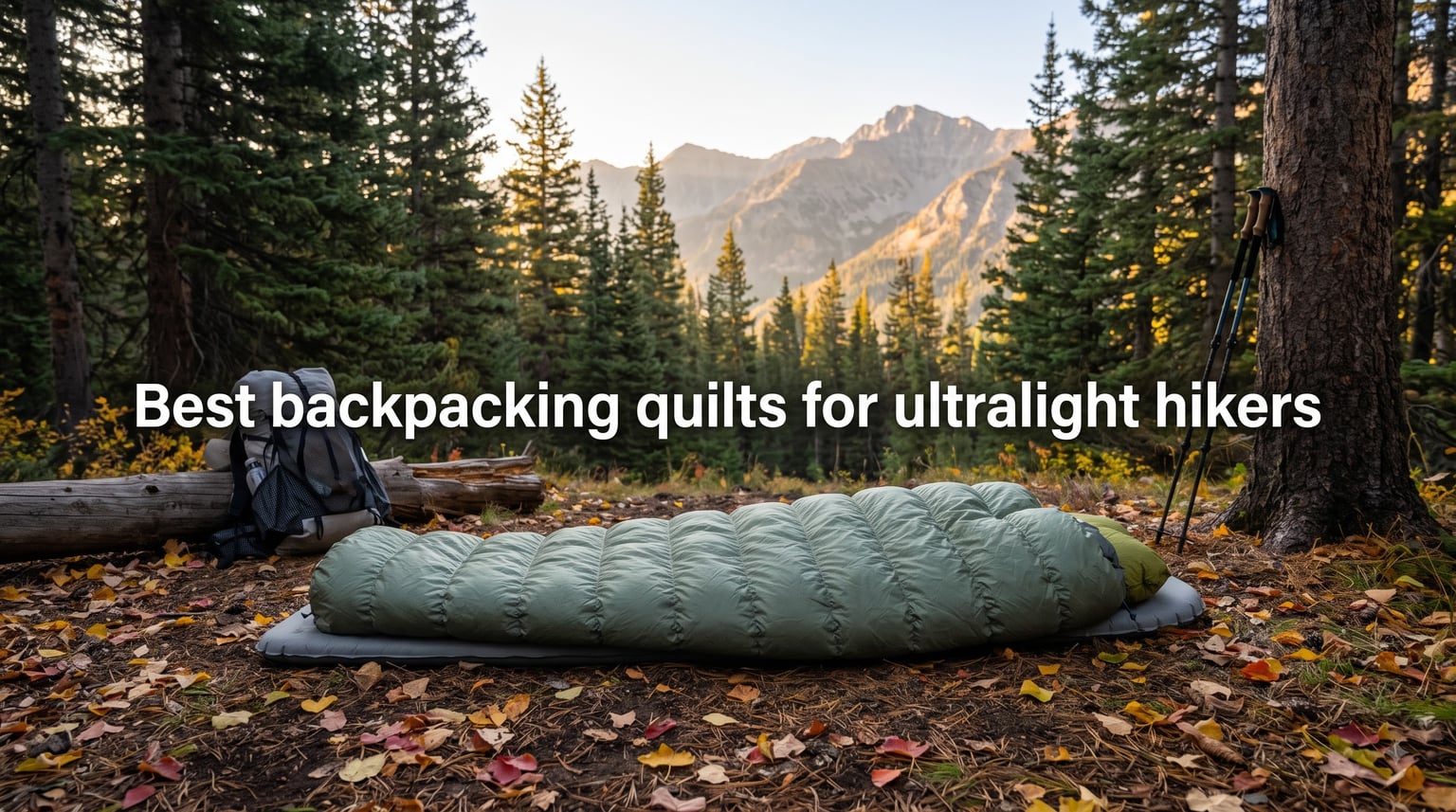 Best backpacking quilts for ultralight hikers