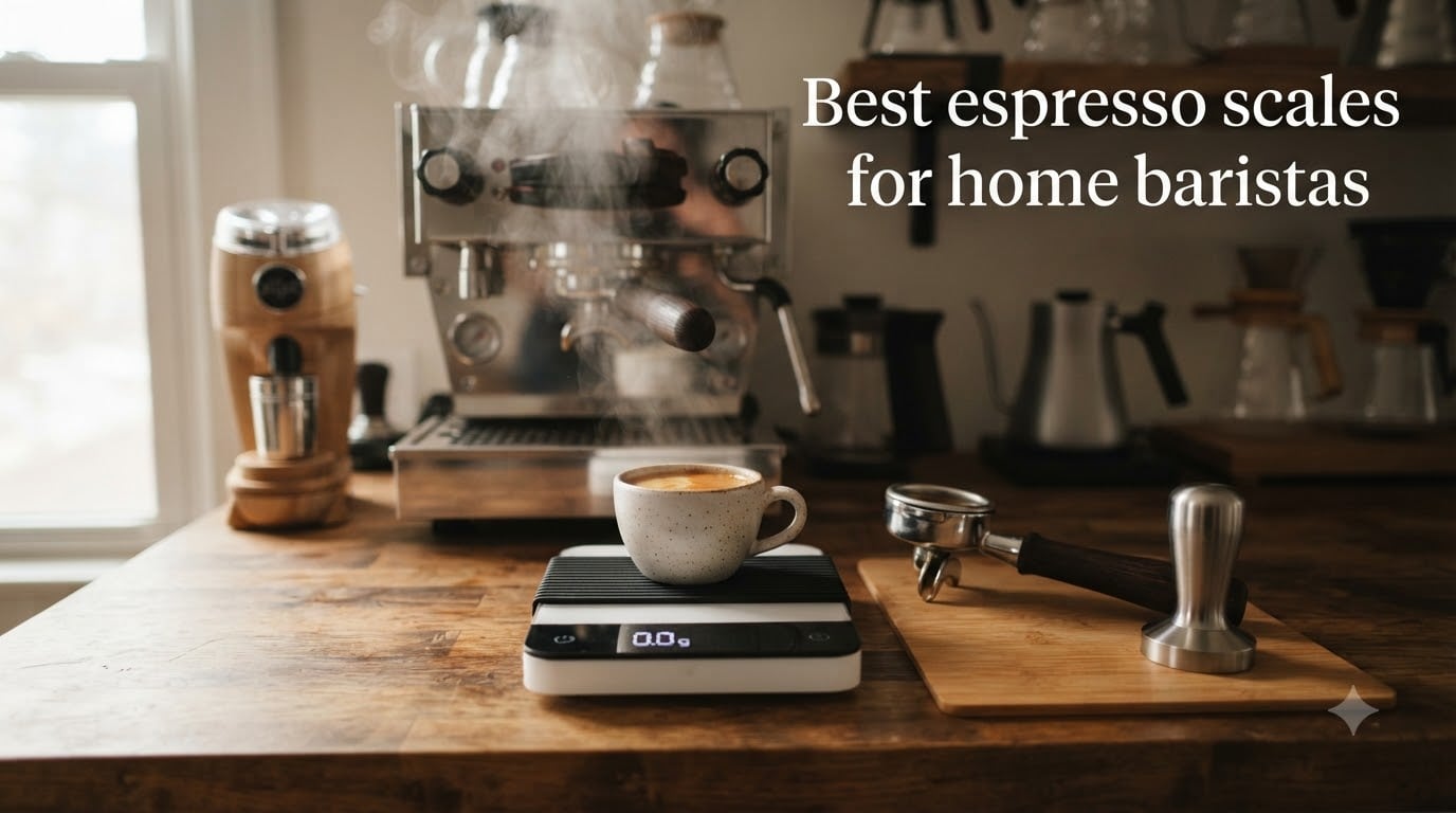 Best espresso scales for home baristas