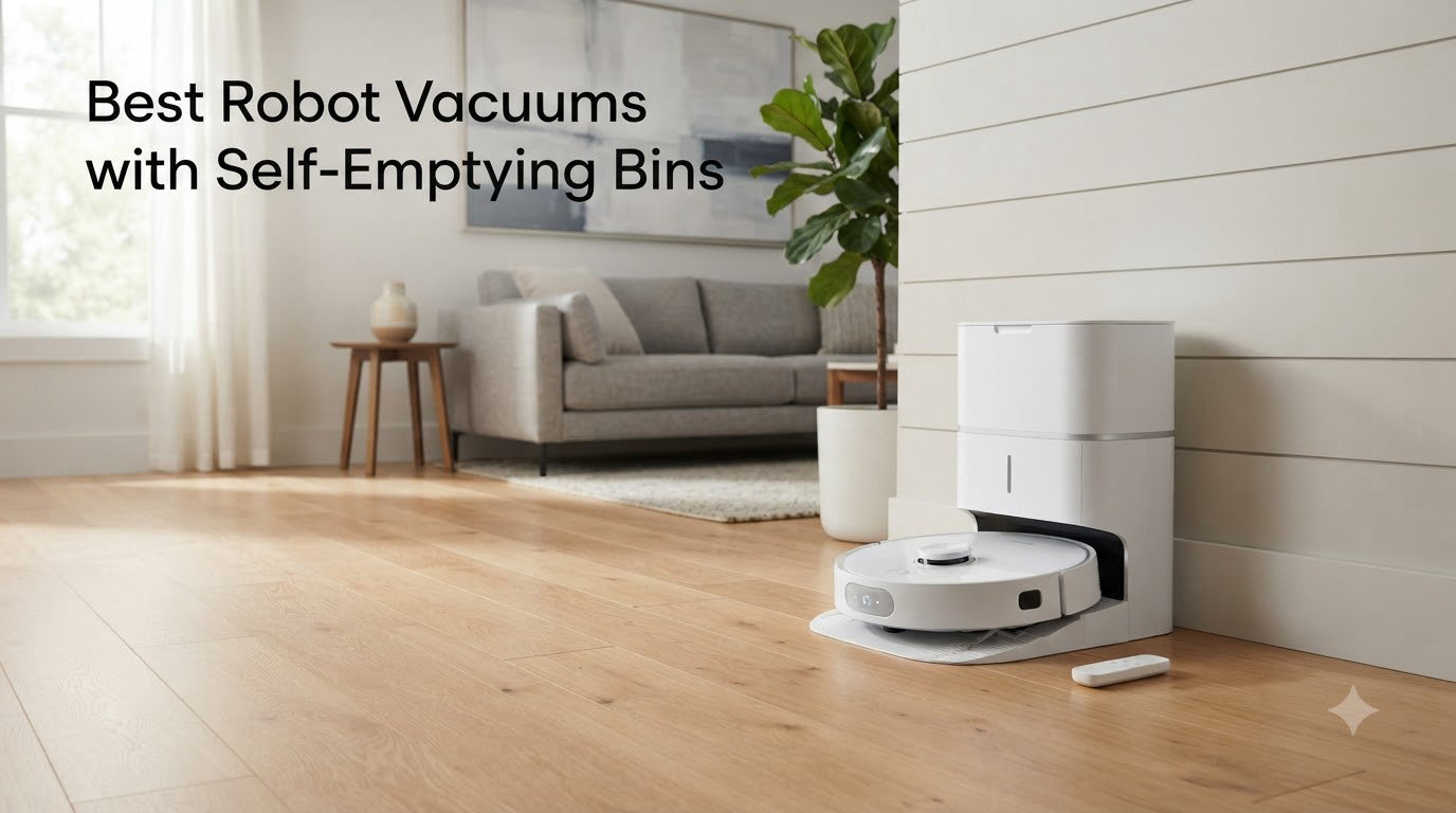 Best Robot Vacuums with Self-Emptying Bins
