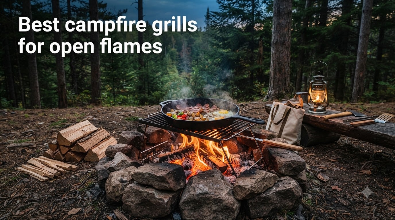 Best campfire grills for open flames