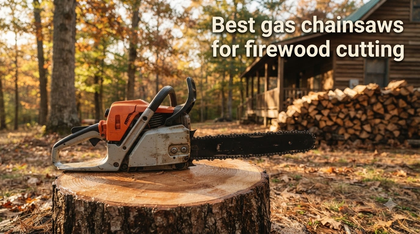 Best gas chainsaws for firewood cutting