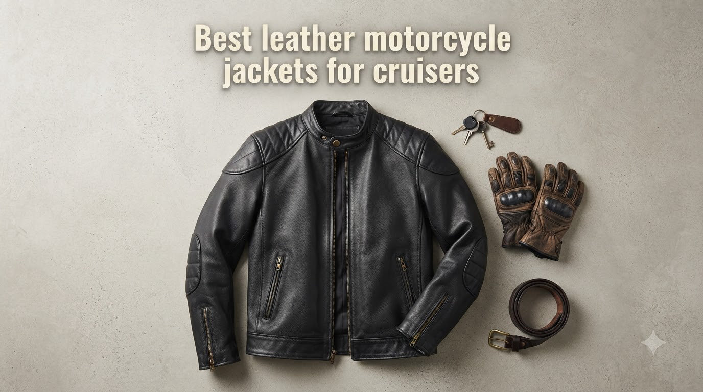 Best leather motorcycle jackets for cruisers