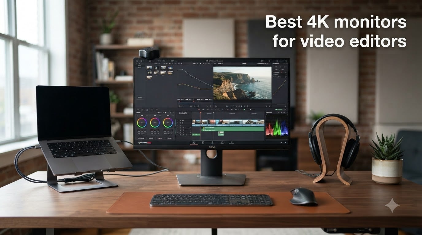 Best 4K monitors for video editors