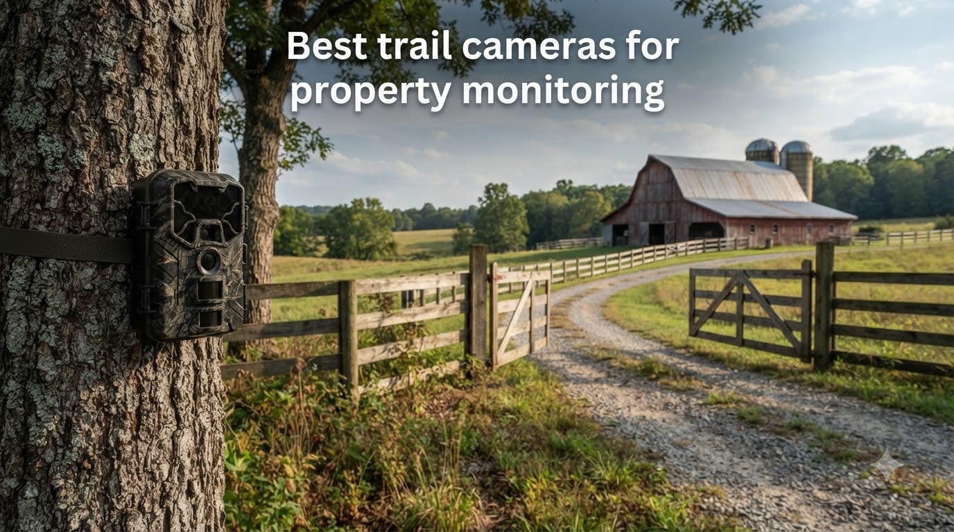 Best trail cameras for property monitoring