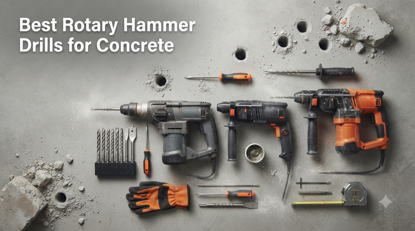 Best Rotary Hammer Drills for Concrete