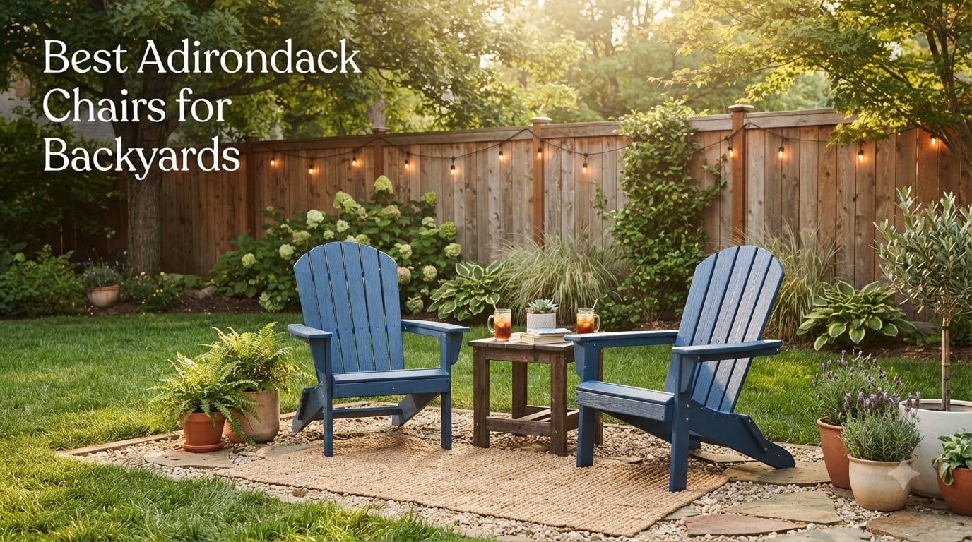Best Adirondack Chairs for Backyards