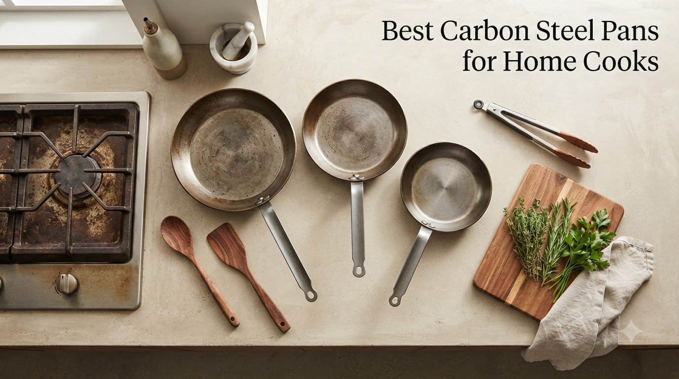 Best Carbon Steel Pans for Home Cooks