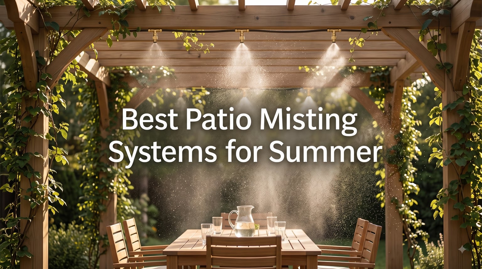 Best Patio Misting Systems for Summer