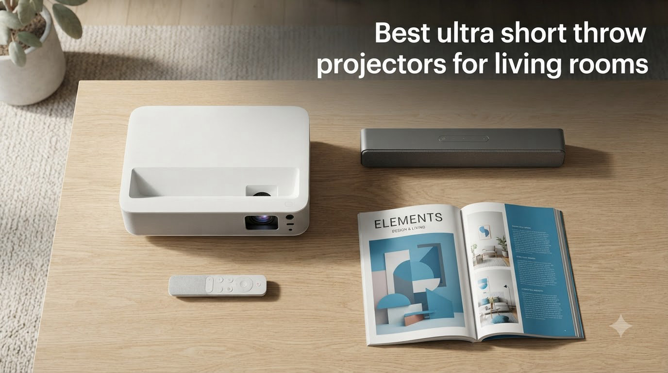 Best ultra short throw projectors for living rooms