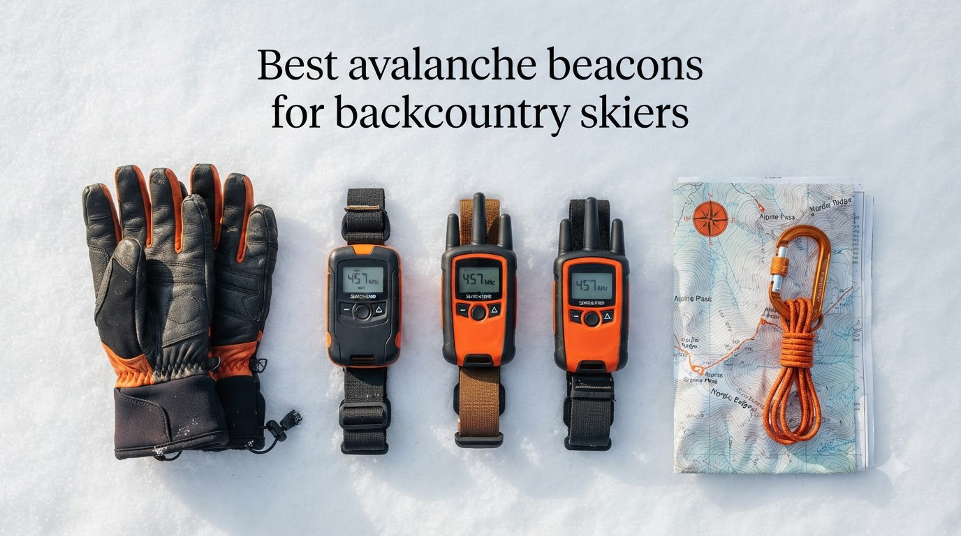 Best avalanche beacons for backcountry skiers