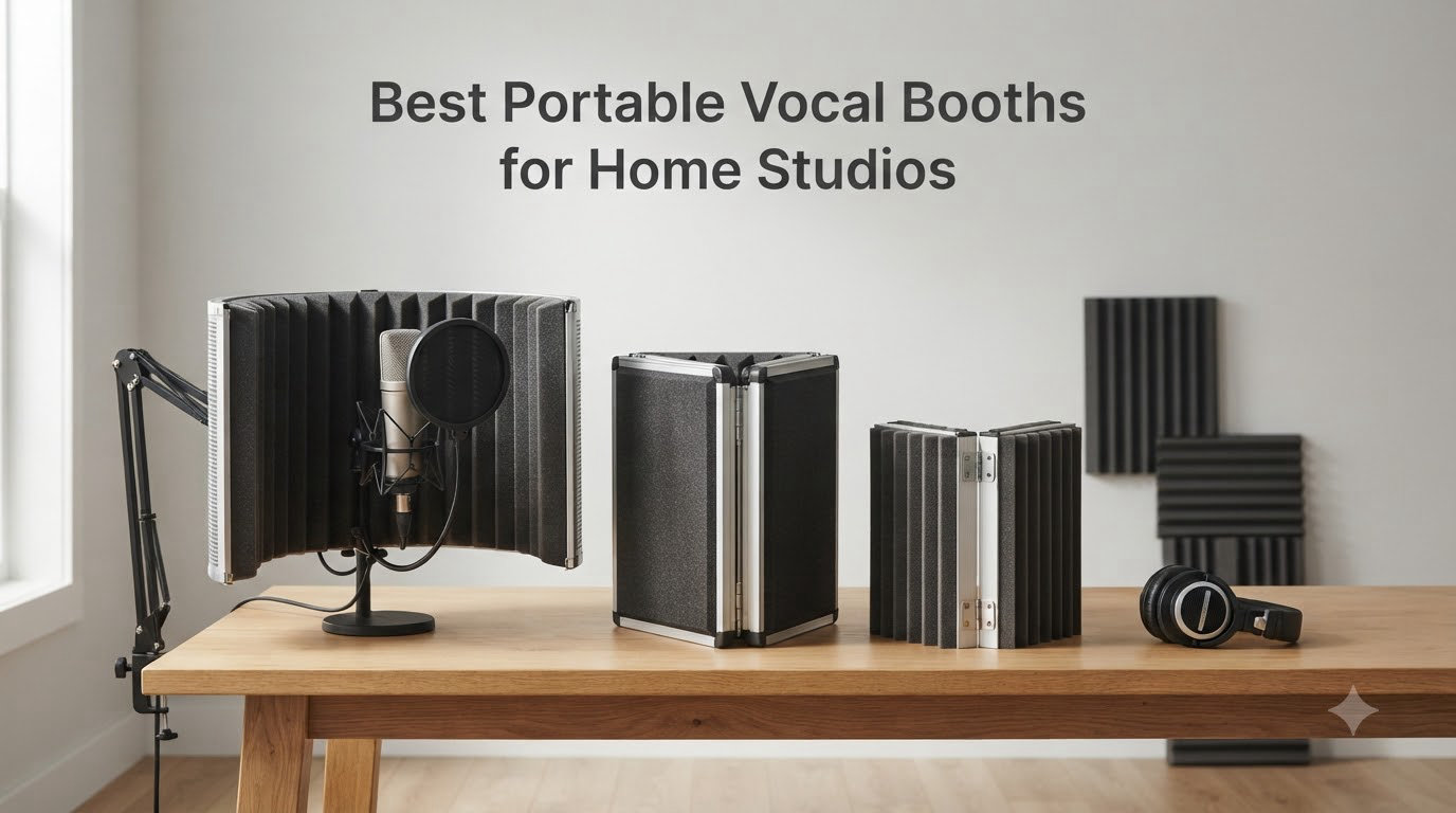 Best Portable Vocal Booths for Home Studios