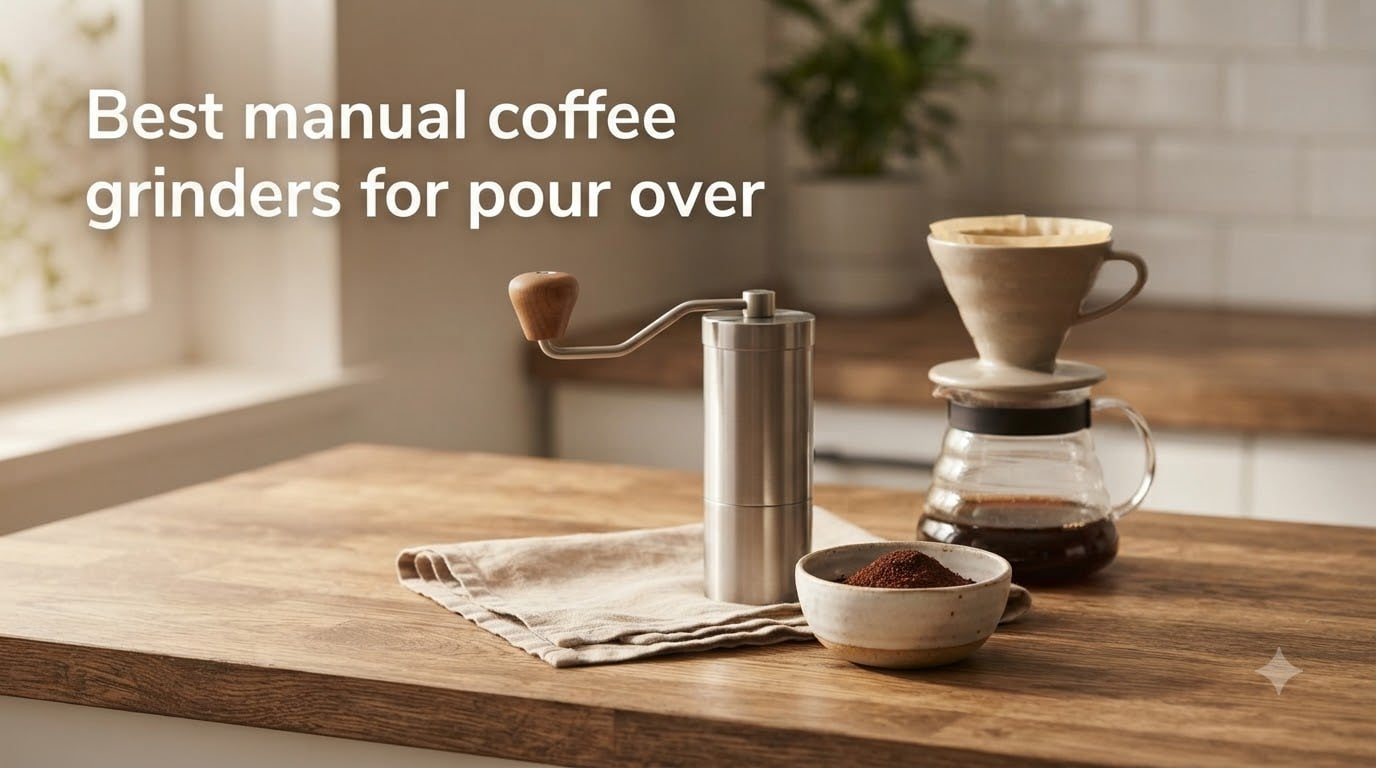 Best manual coffee grinders for pour over