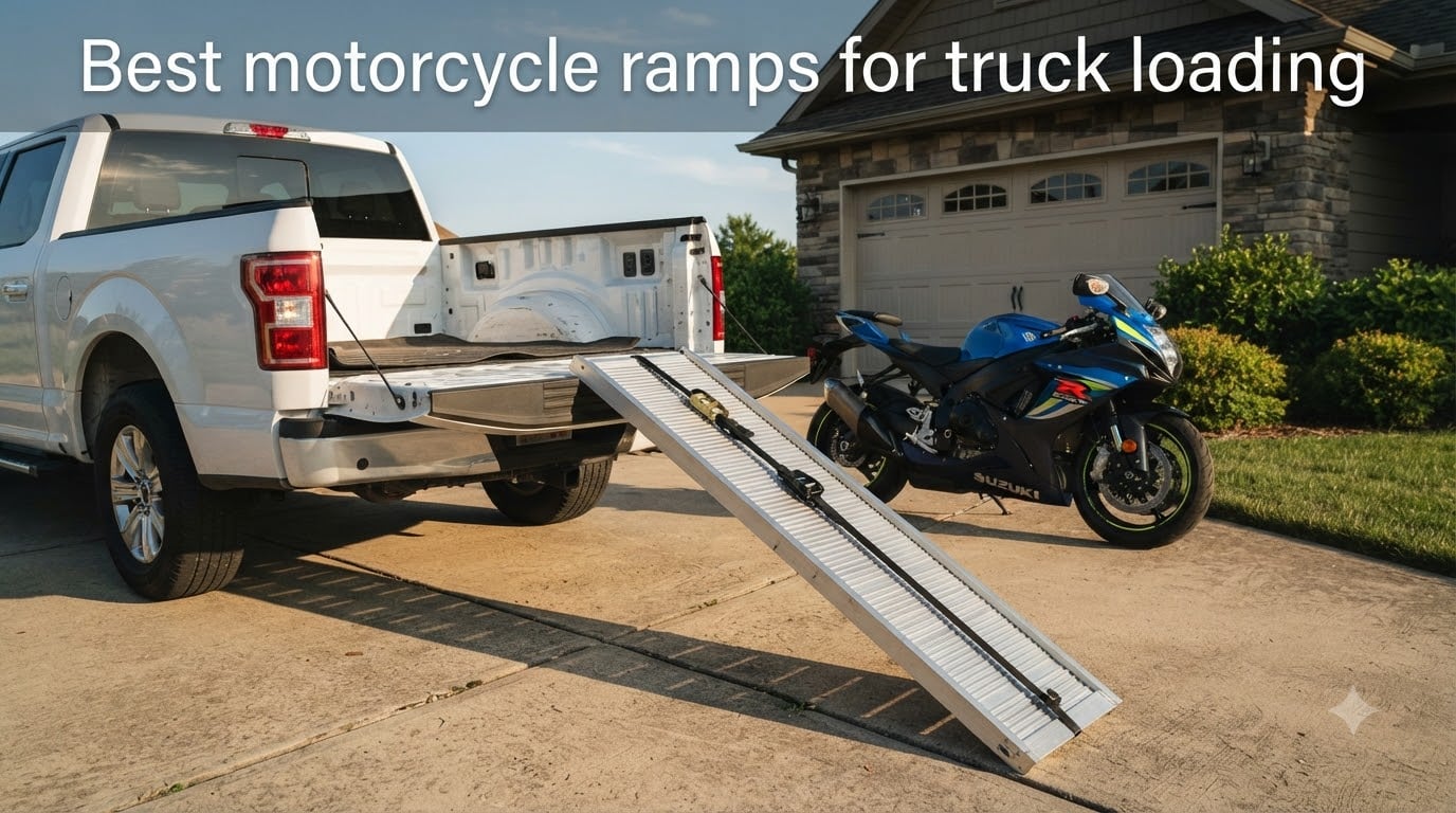 Best motorcycle ramps for truck loading