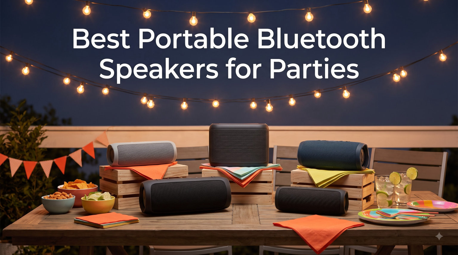 Best Portable Bluetooth Speakers for Parties
