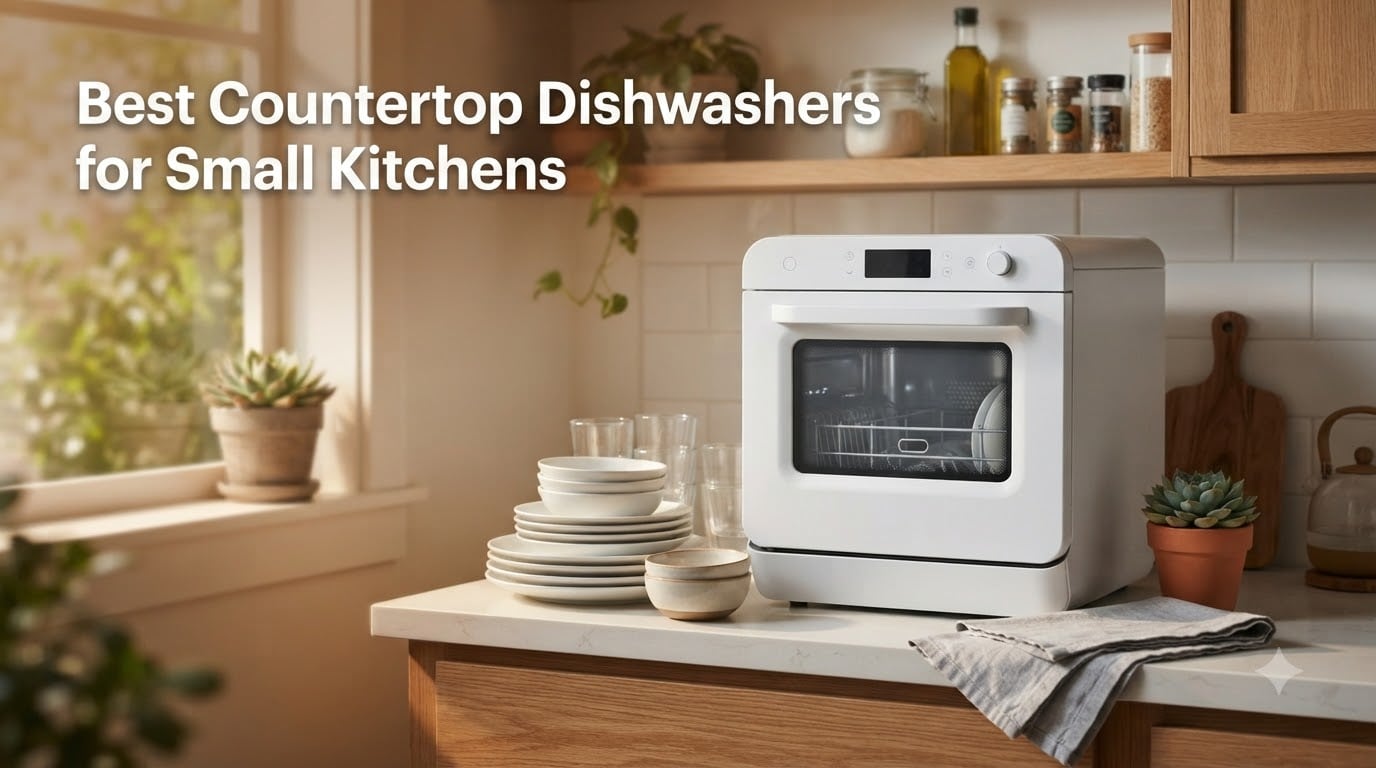 Best Countertop Dishwashers for Small Kitchens