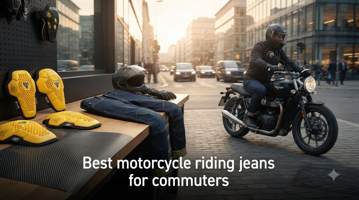 Best motorcycle riding jeans for commuters