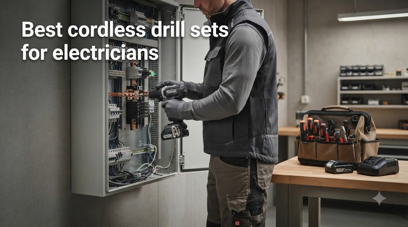 Best cordless drill sets for electricians