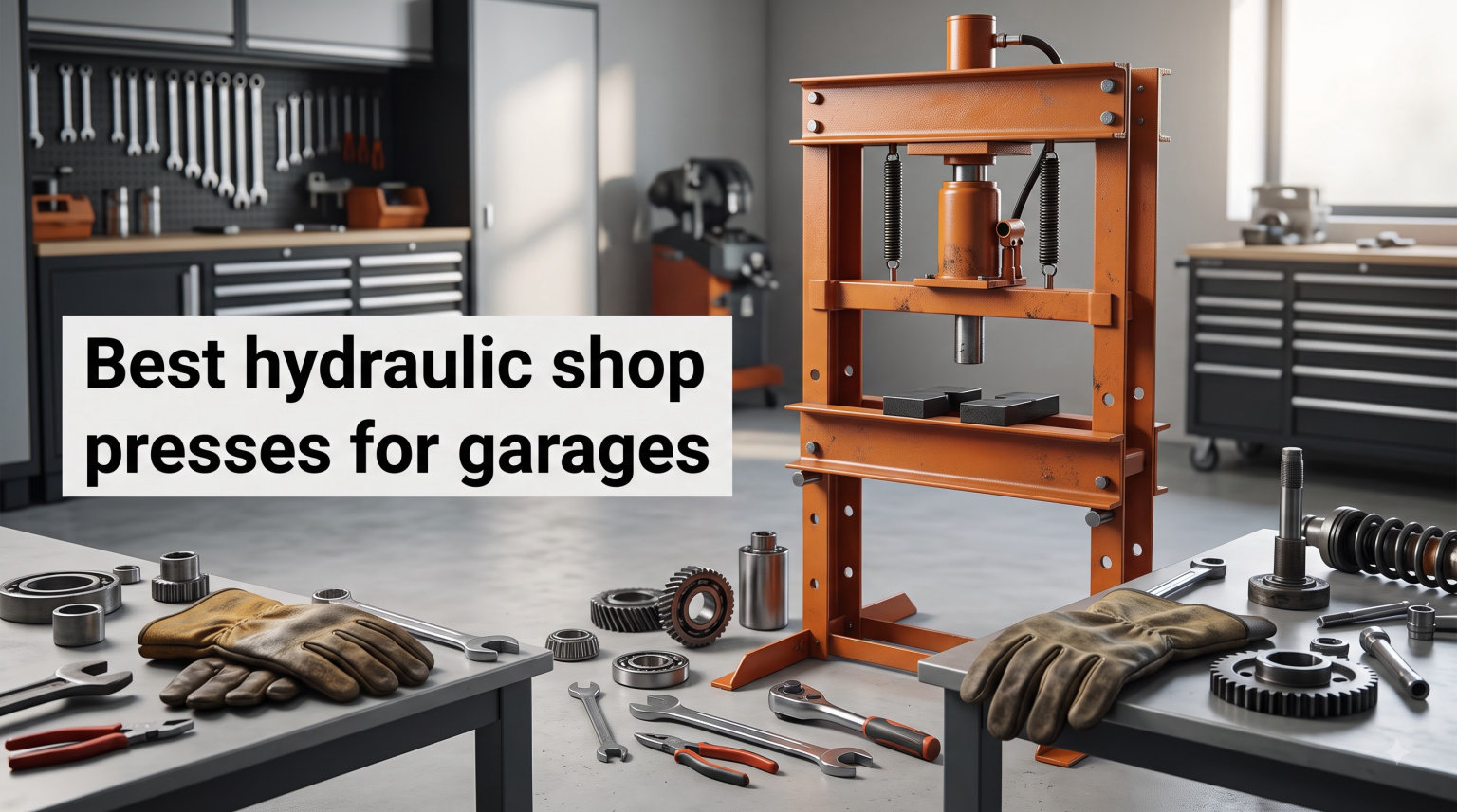 Best hydraulic shop presses for garages