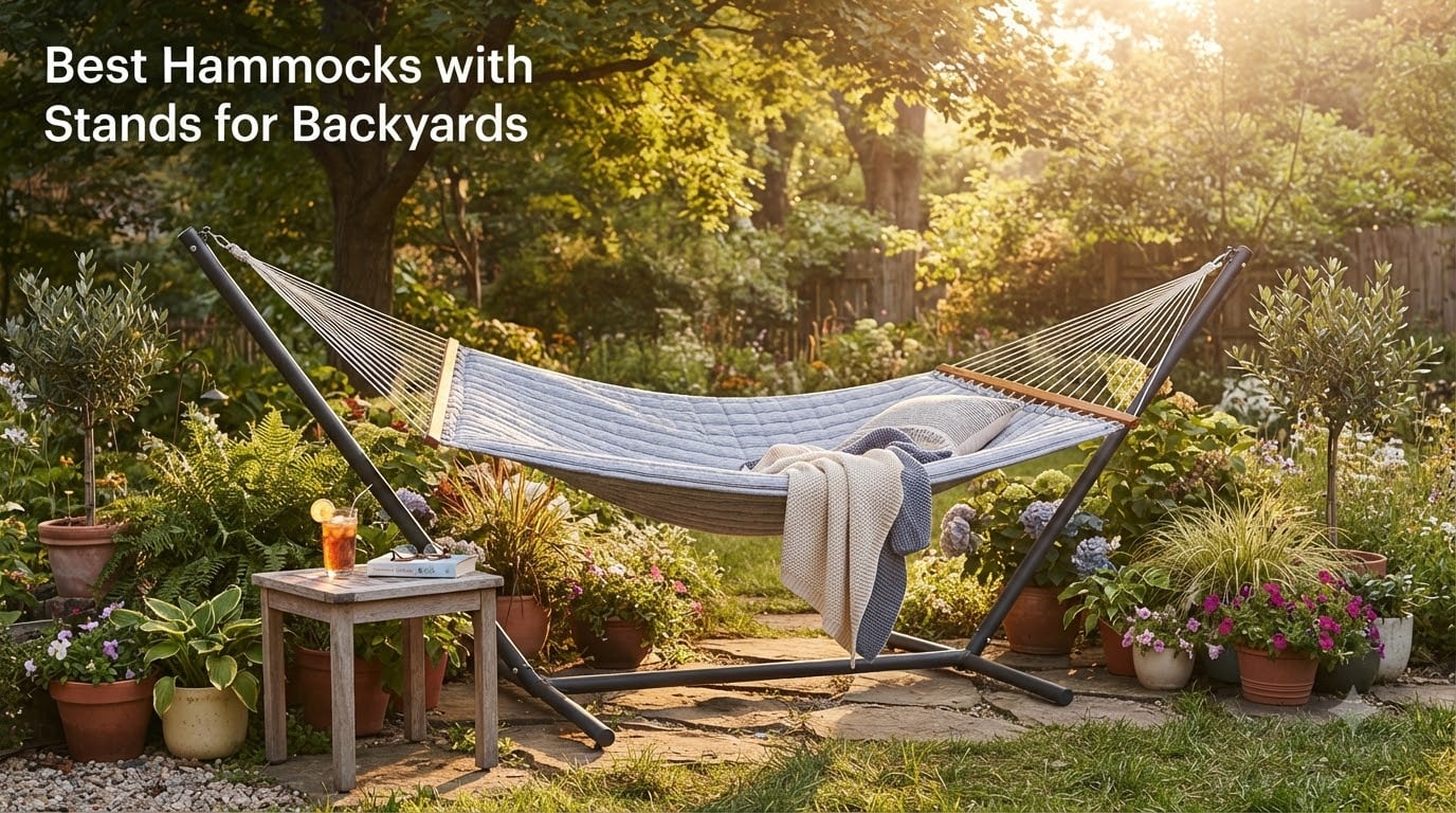 Best Hammocks with Stands for Backyards