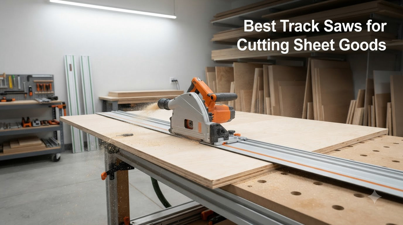 Best Track Saws for Cutting Sheet Goods