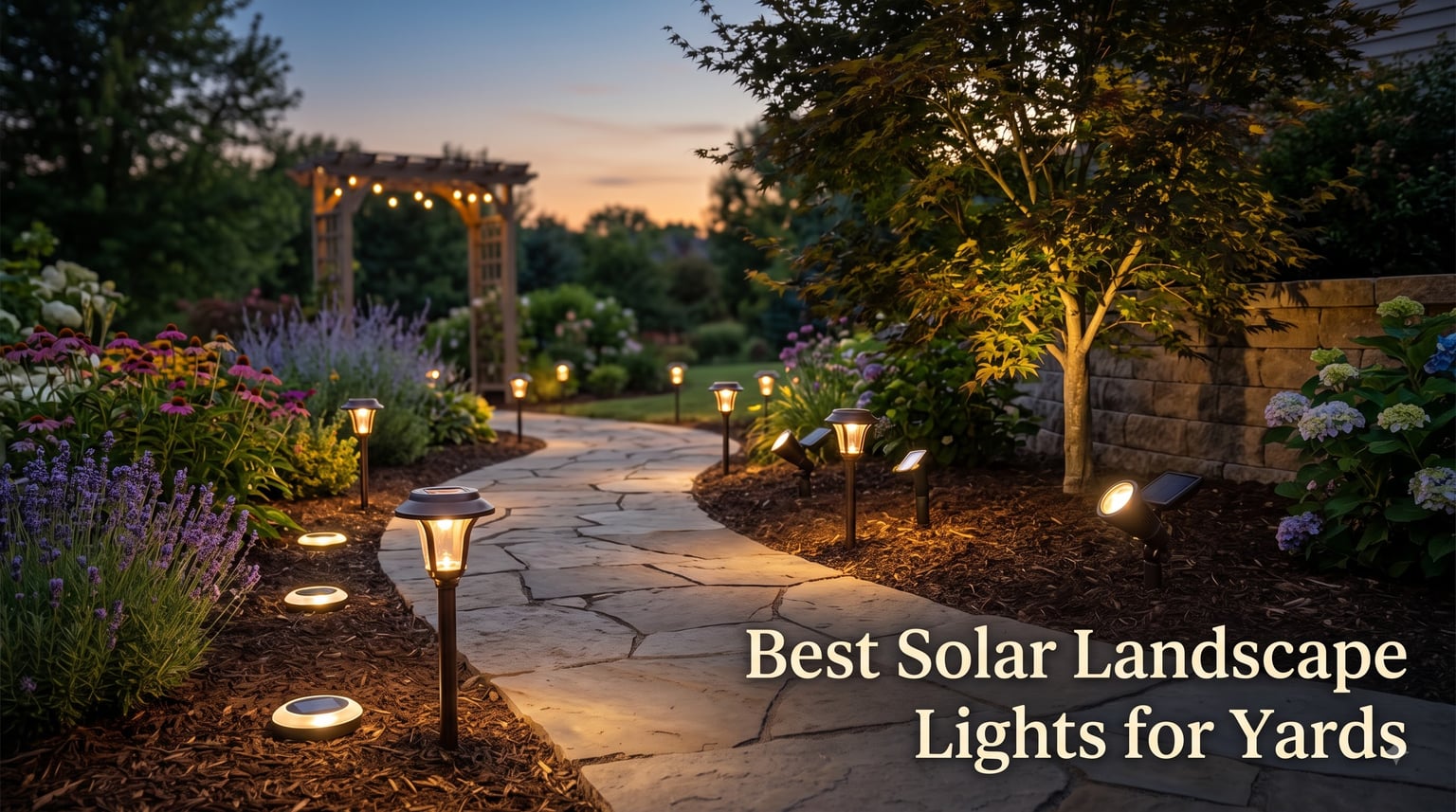 Best Solar Landscape Lights for Yards