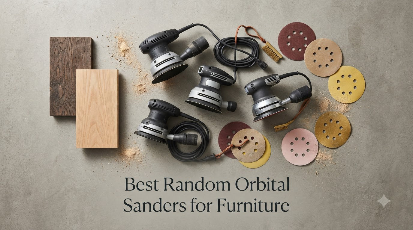 Best Random Orbital Sanders for Furniture