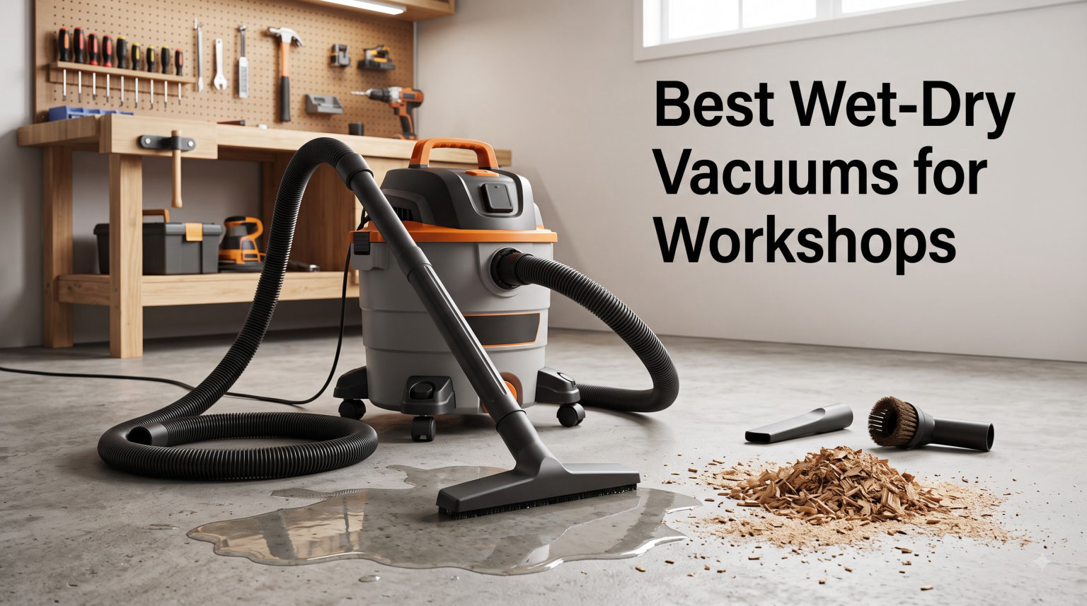 Best Wet-Dry Vacuums for Workshops