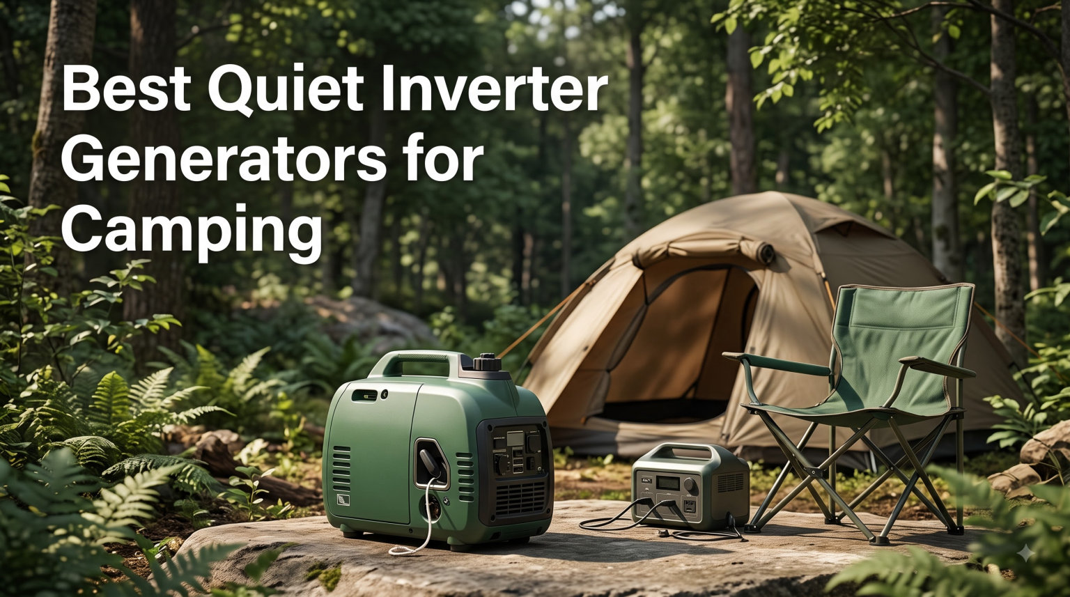 Best Quiet Inverter Generators for Camping
