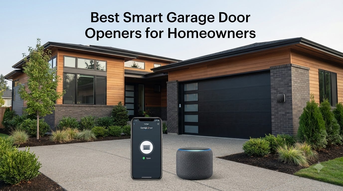 Best Smart Garage Door Openers for Homeowners