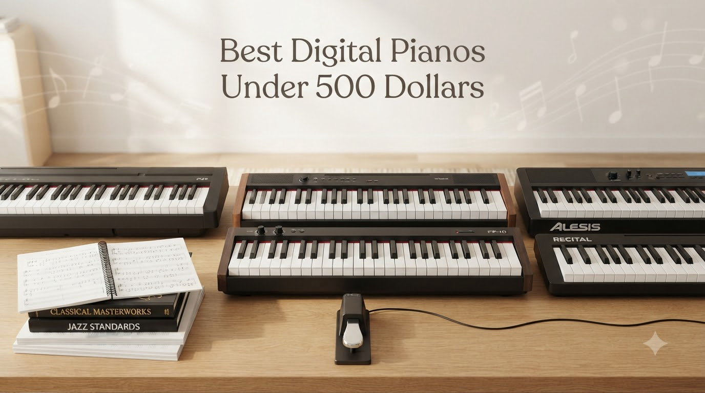 Best Digital Pianos Under 500 Dollars