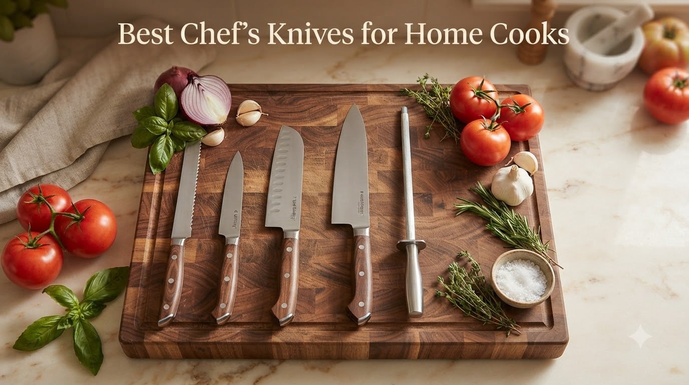 Best Chef's Knives for Home Cooks