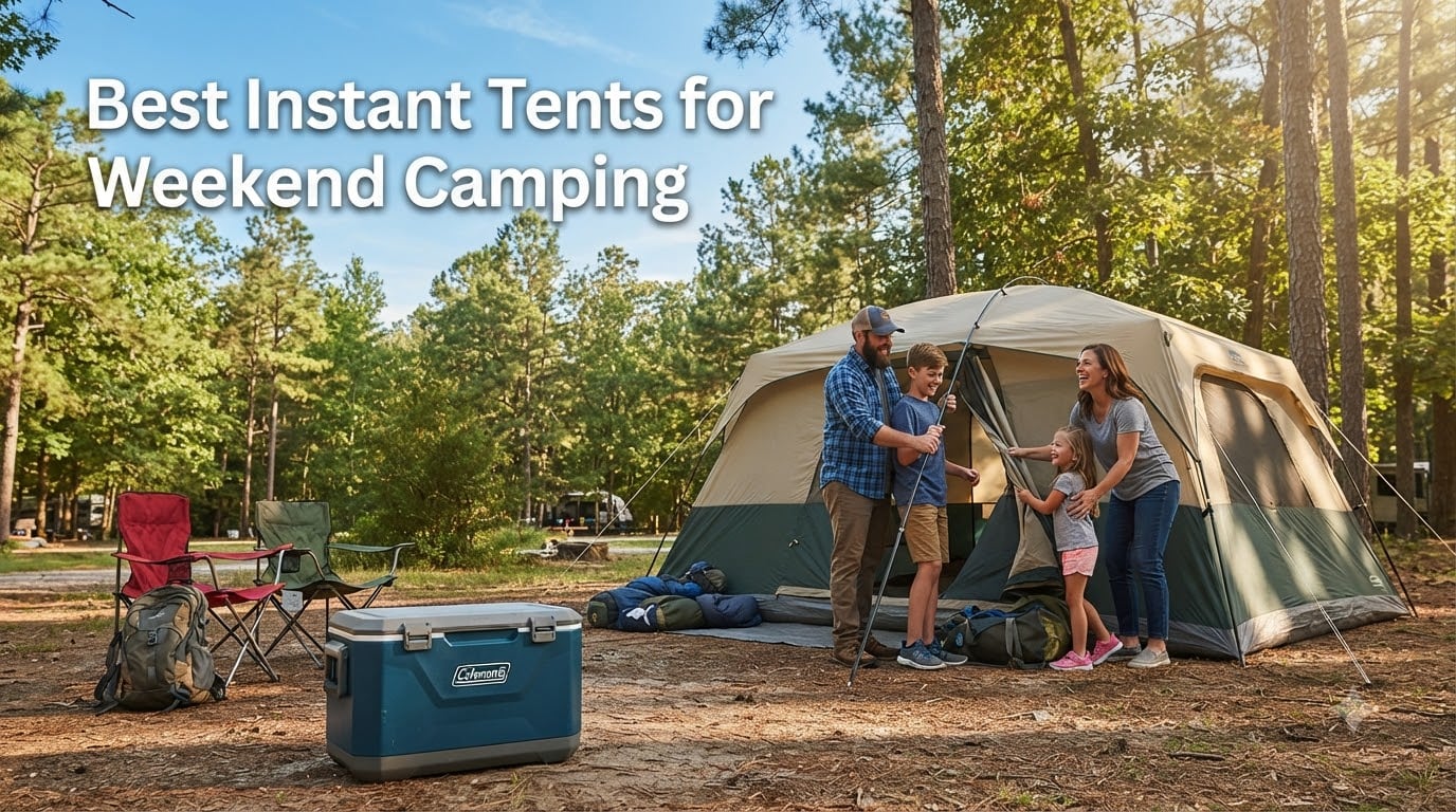 Best Instant Tents for Weekend Camping
