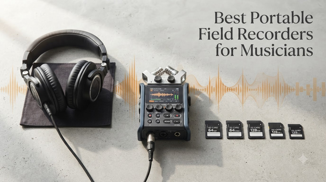 Best Portable Field Recorders for Musicians