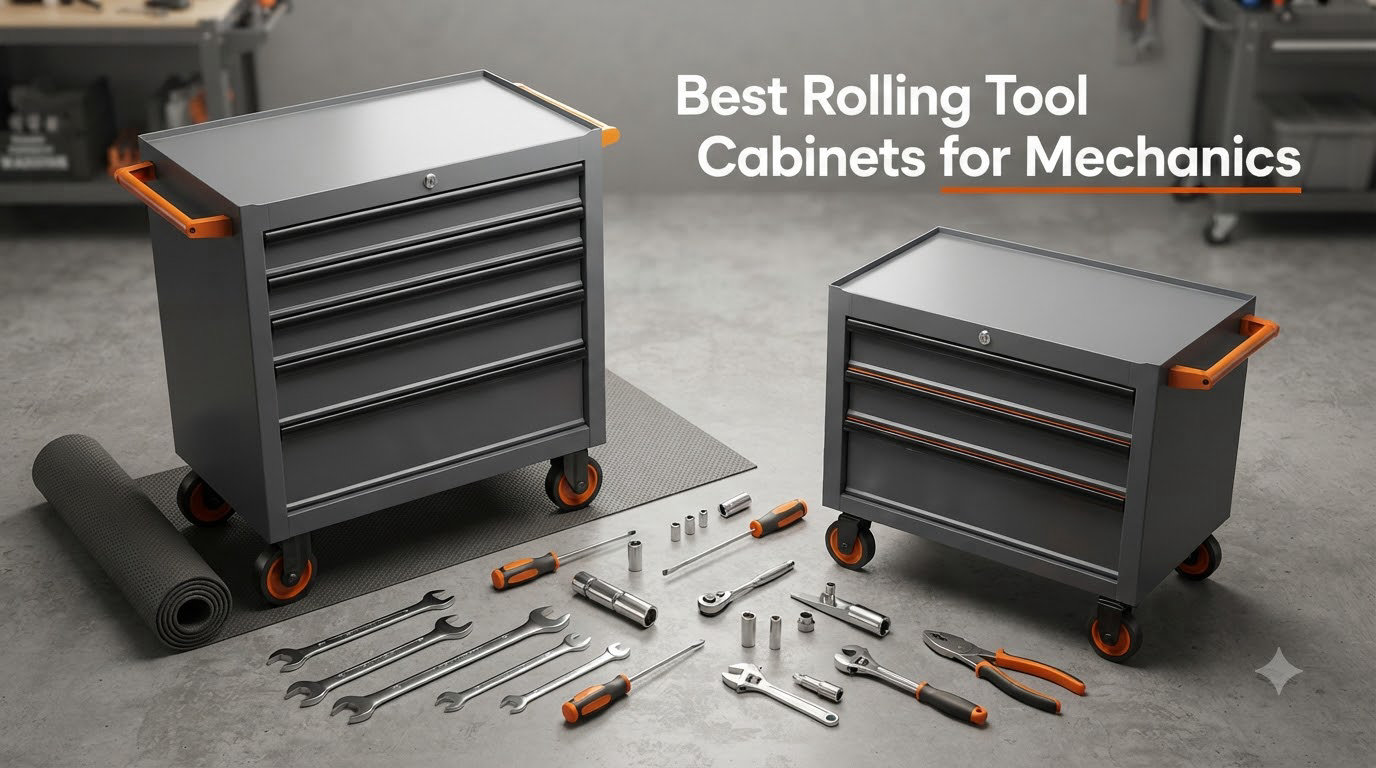 Best Rolling Tool Cabinets for Mechanics