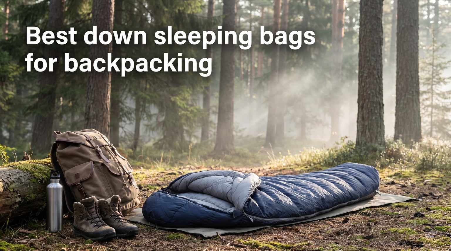 Best down sleeping bags for backpacking