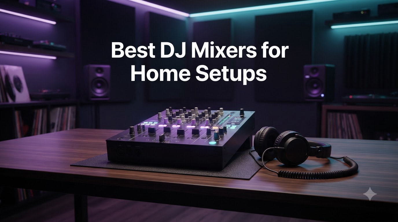 Best DJ Mixers for Home Setups