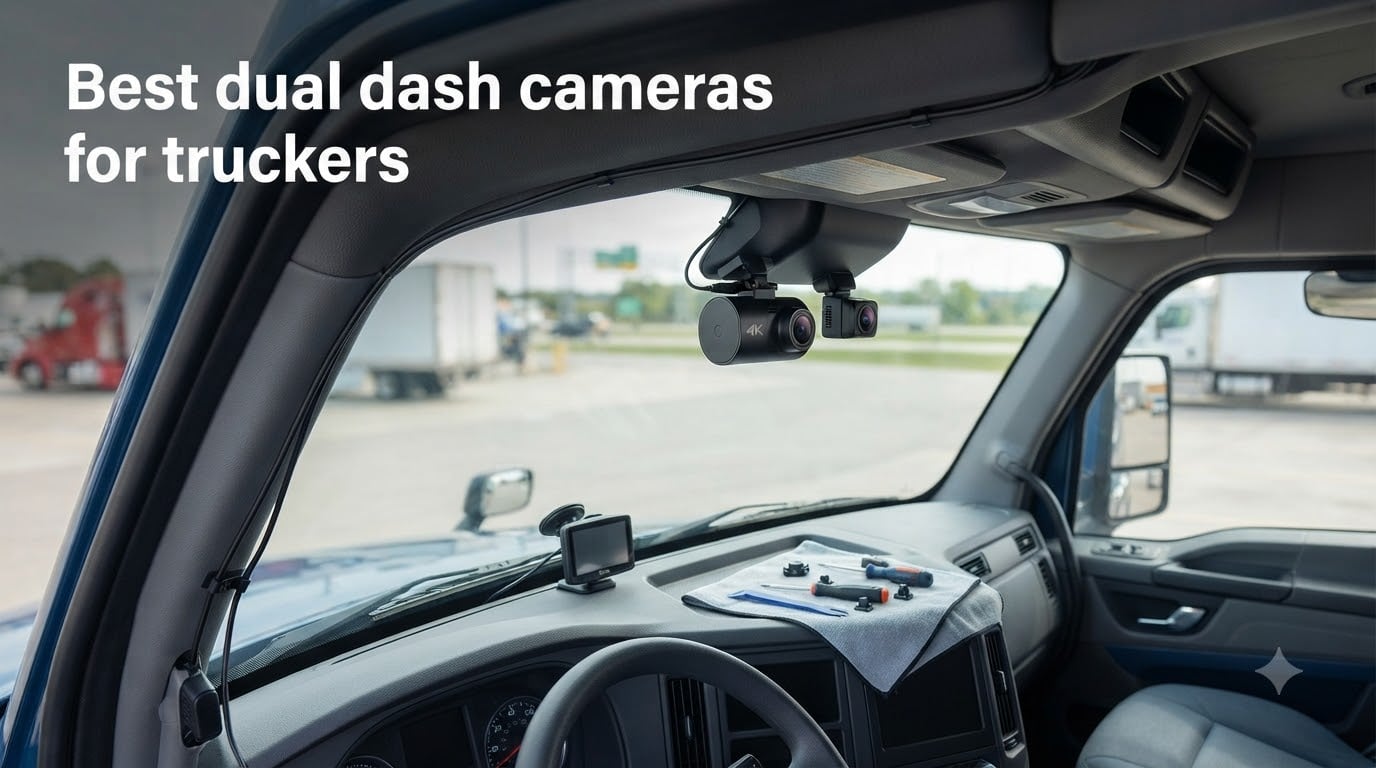 Best dual dash cameras for truckers