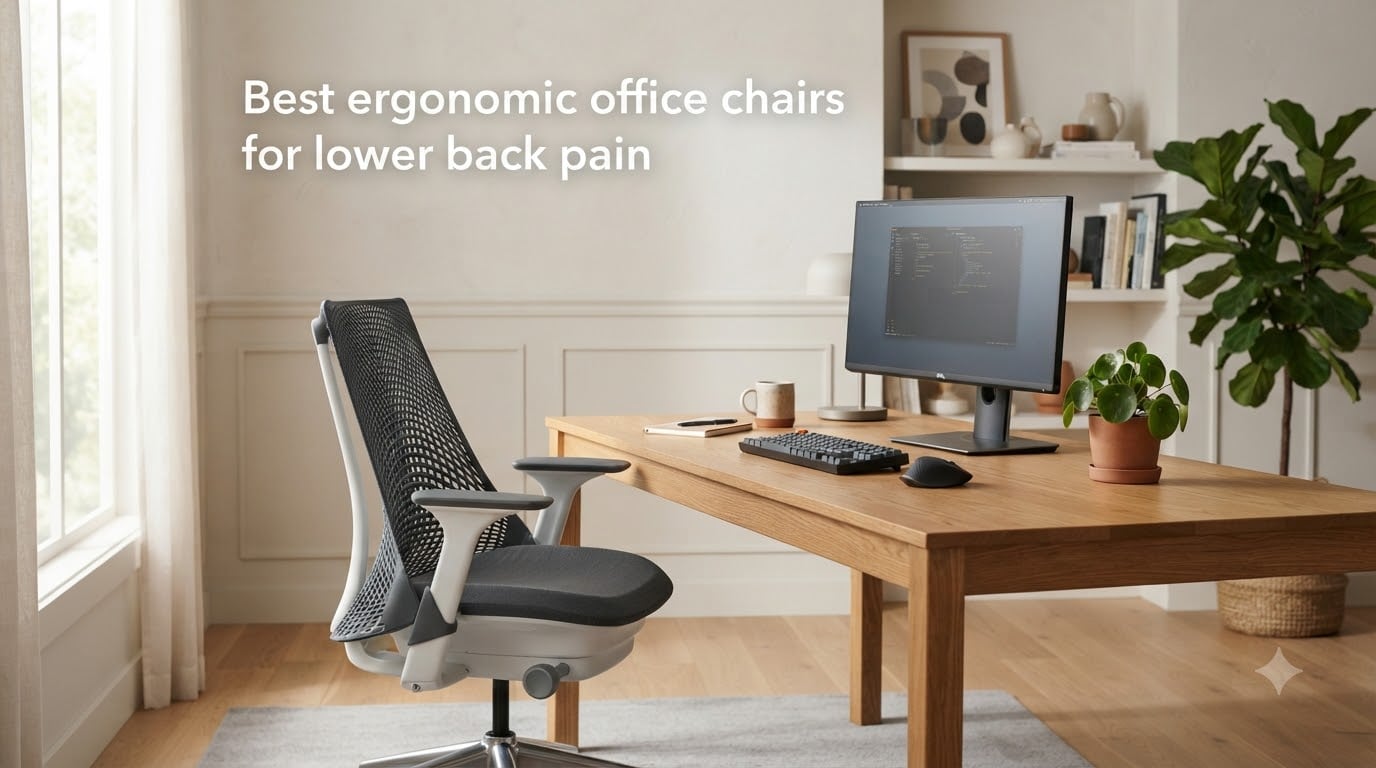 Best ergonomic office chairs for lower back pain