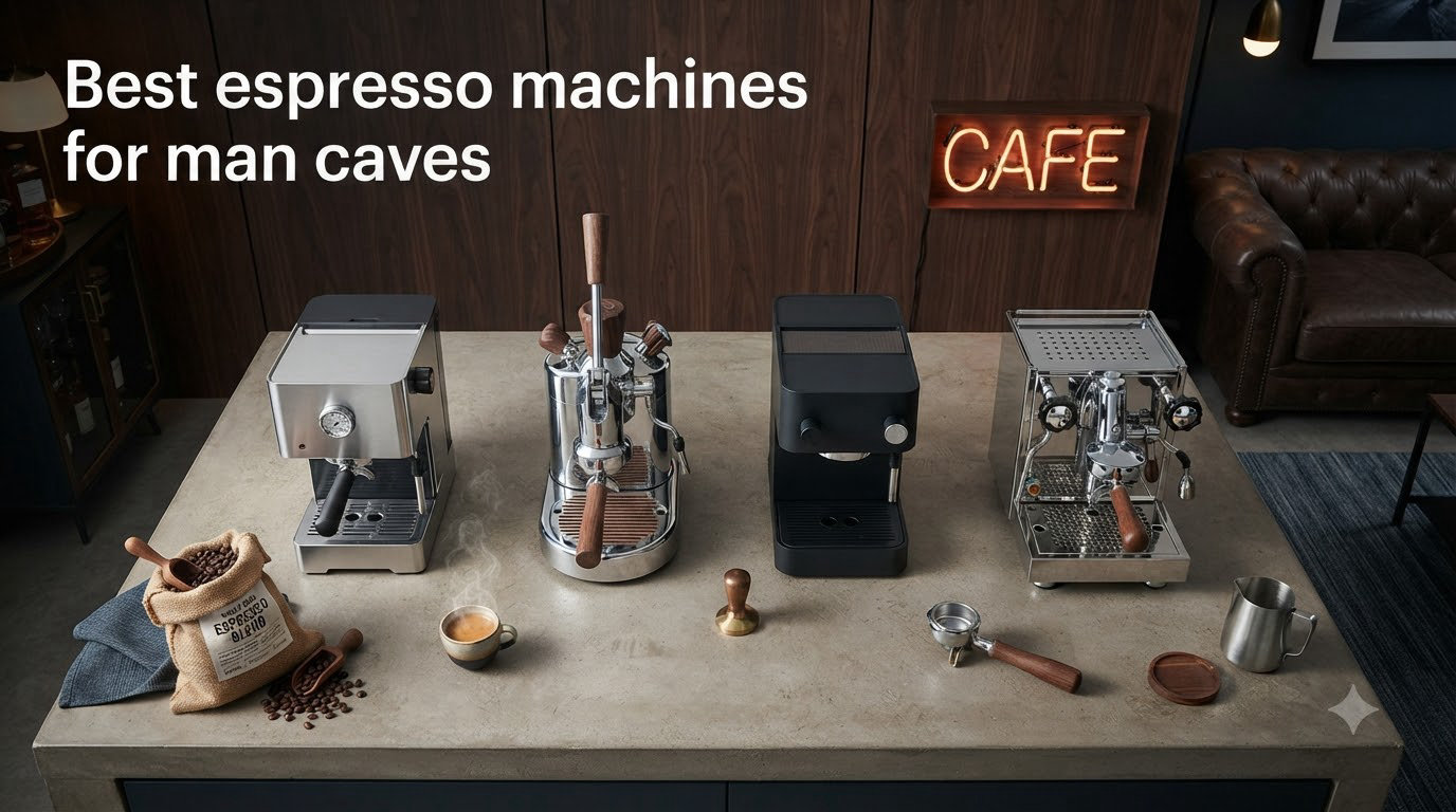 Best espresso machines for man caves
