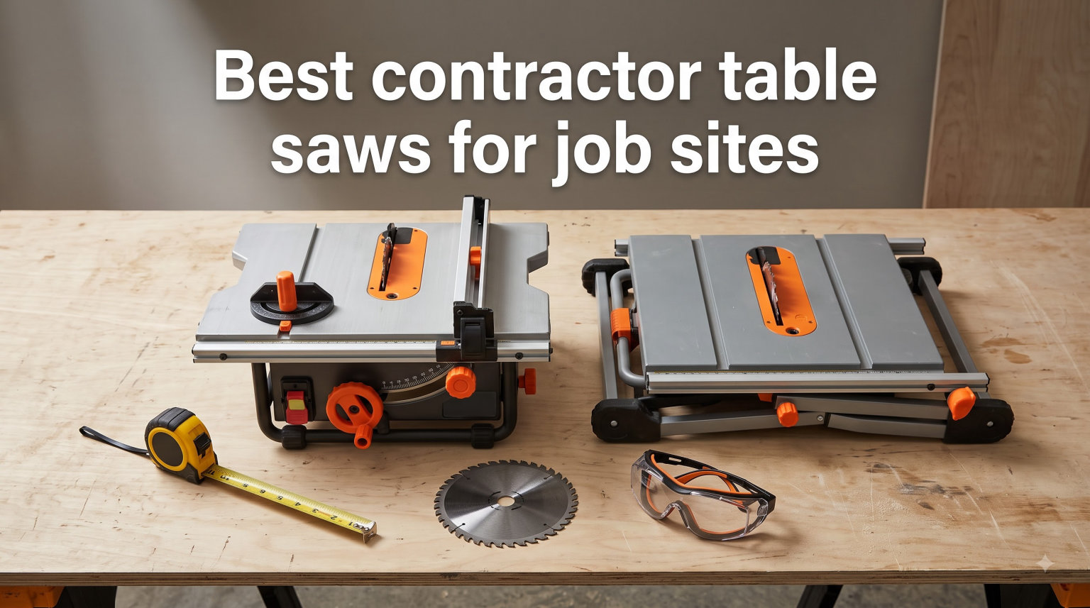 Best contractor table saws for job sites