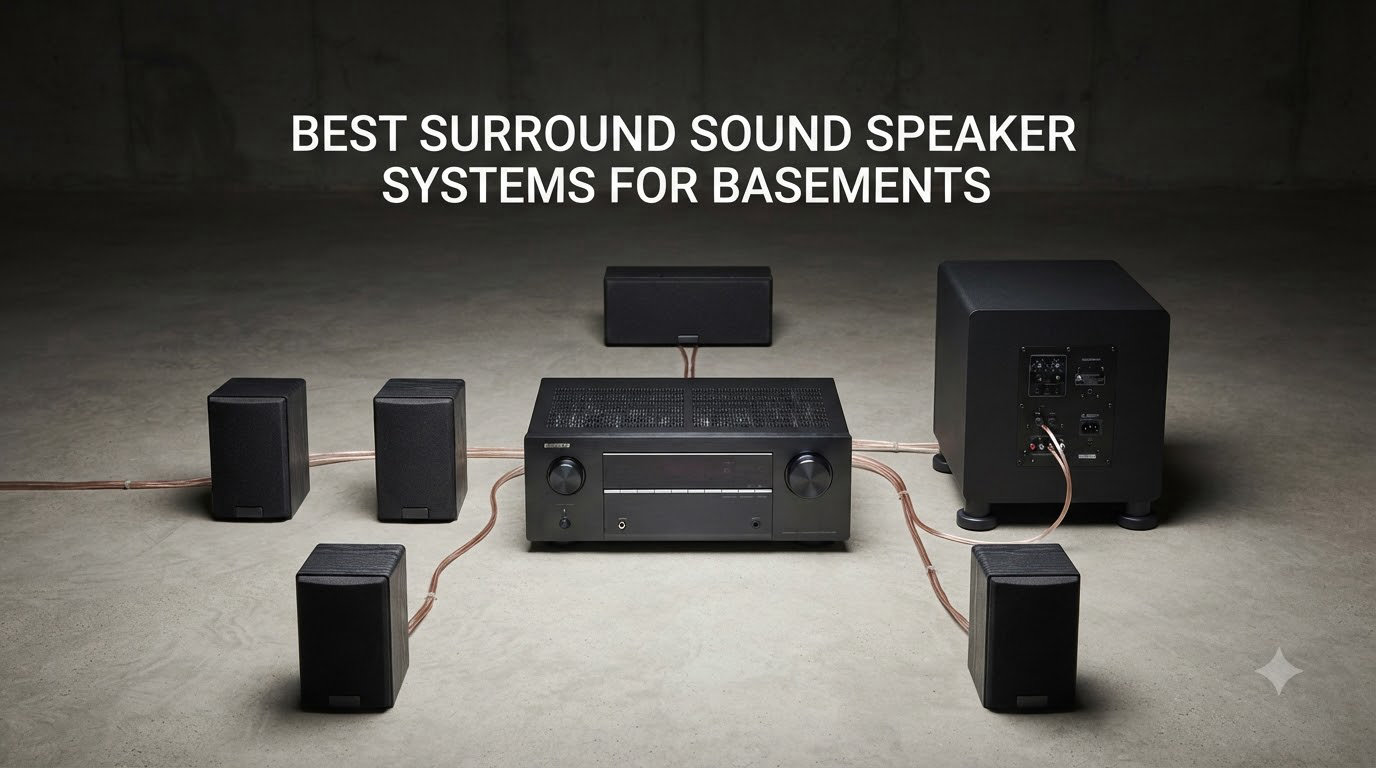 Best surround sound speaker systems for basements
