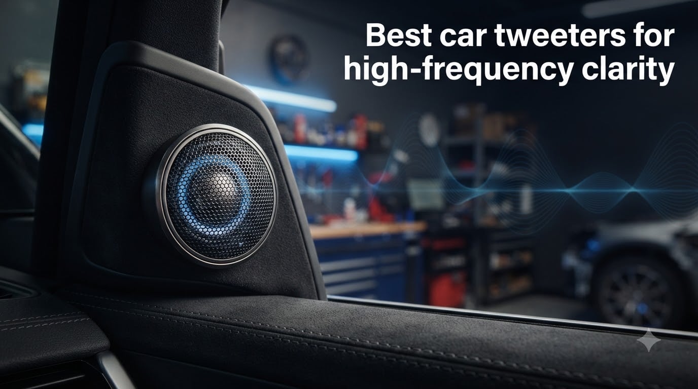 Best car tweeters for high-frequency clarity