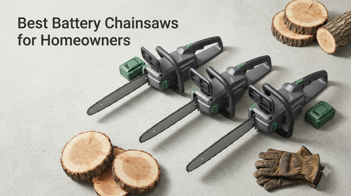 Best Battery Chainsaws for Homeowners