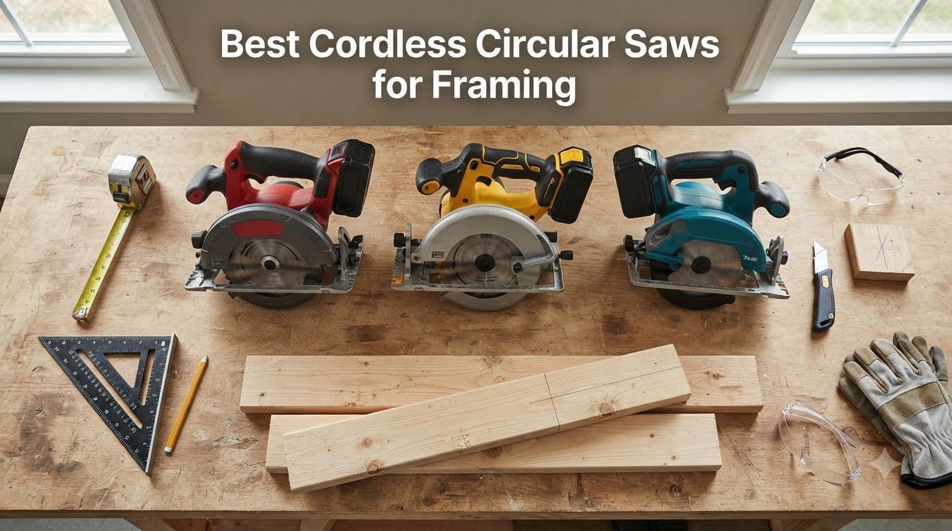 Best Cordless Circular Saws for Framing