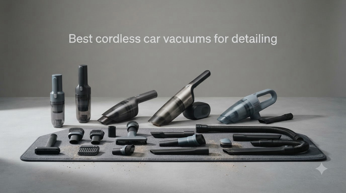 Best cordless car vacuums for detailing